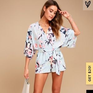 Lulus Romper Never Worn